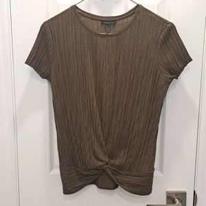 New dynamite short sleeve blouse size small